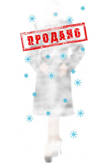 Классическая мутоновая шуба черного цвета с капюшоном